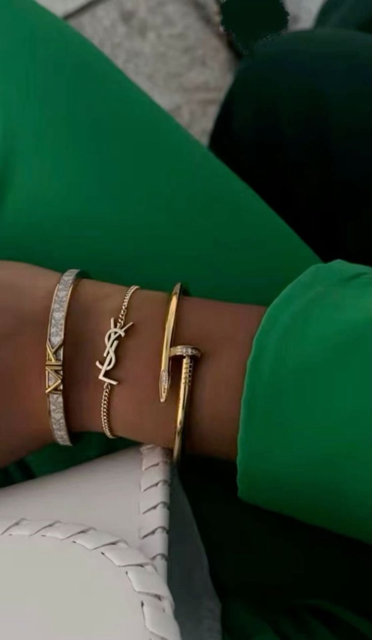 Clouie Gold Diamanté Bracelet - Setara