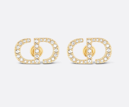Delara Diamanté Earrings (in gold, silver and white gold) - Setara