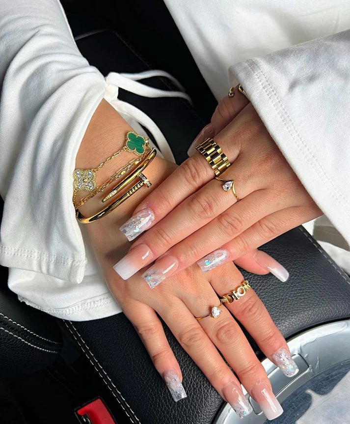 Green Gold Diamanté VC Bracelet - Setara