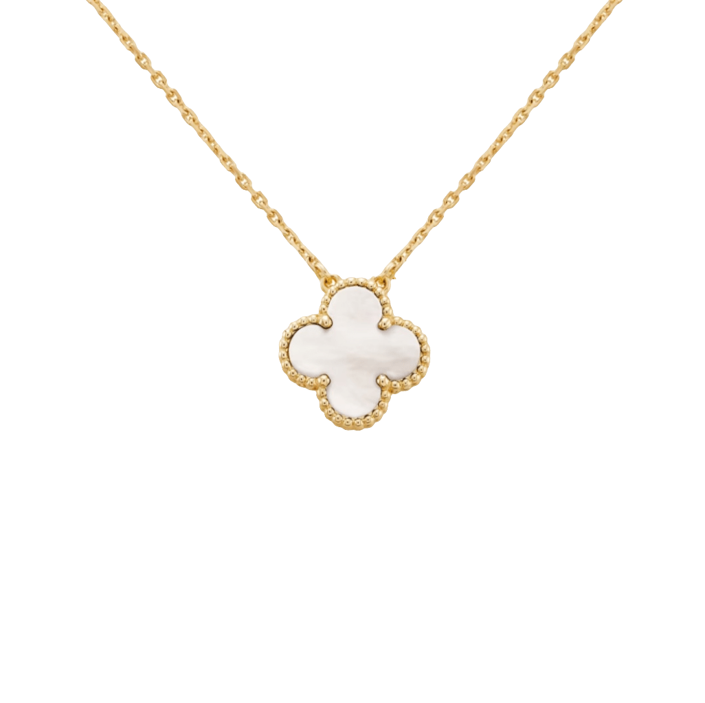 Vintage White VC Necklace - Setara