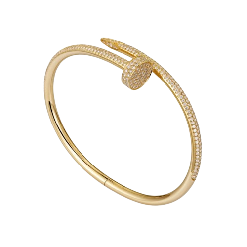 Clouie Gold Full Diamanté Bracelet