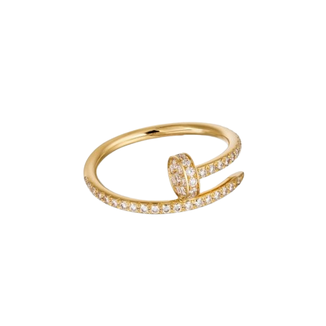 Clouie Full Diamanté Ring (in gold, silver and rose gold)