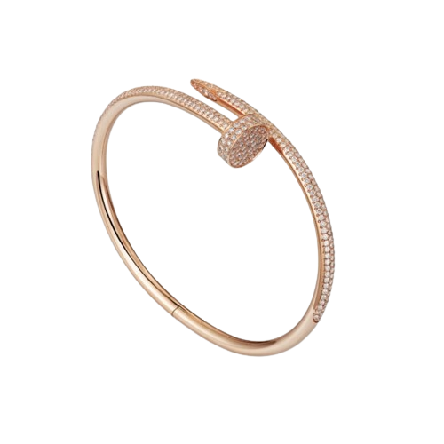 Clouie Rose Gold Full Diamanté Bracelet