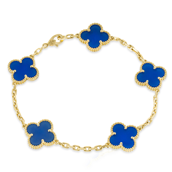 Royal Blue Gold VC Bracelet