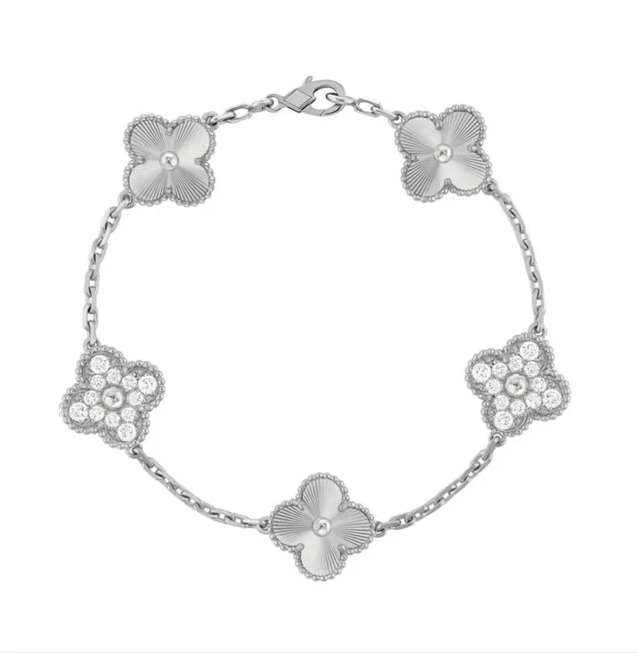 Silver Diamanté VC Bracelet