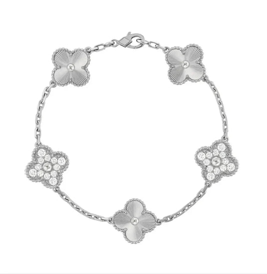 Silver Diamanté VC Bracelet