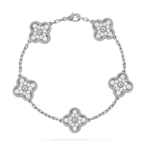 Silver Full Diamanté VC Bracelet