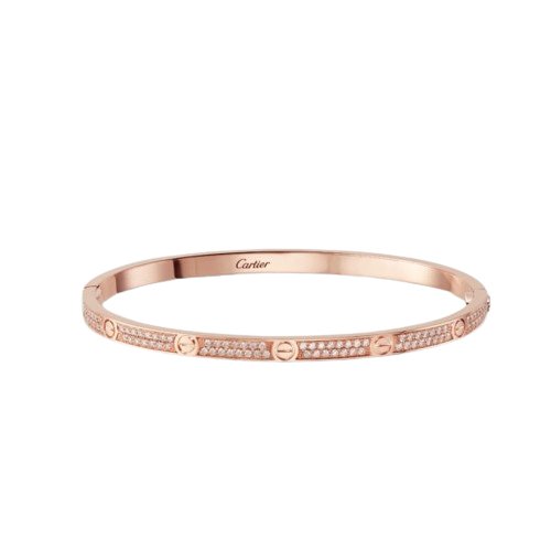 Claudia Diamanté Paved Bracelet Small Model (in gold, silver and rose gold) - Setara