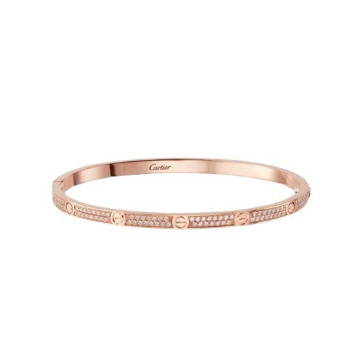 Claudia Diamanté Paved Bracelet Small Model (in gold, silver and rose gold) - Setara