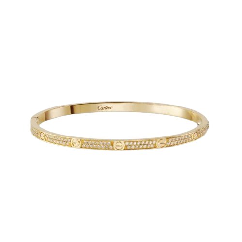 Claudia Diamanté Paved Bracelet Small Model (in gold, silver and rose gold) - Setara