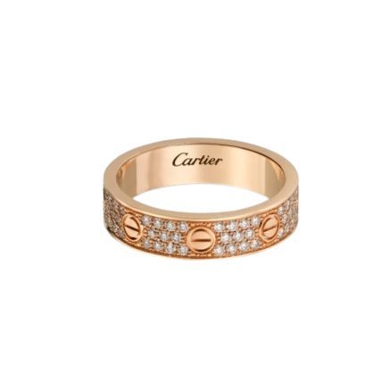 Claudia Diamanté Paved Ring (in gold, silver and rose gold) - Setara