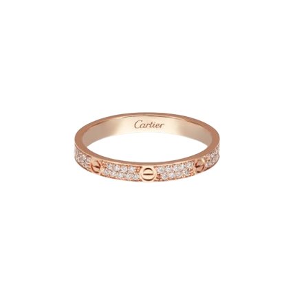 Claudia Diamanté Paved Ring SM (in gold, silver and rose gold) - Setara