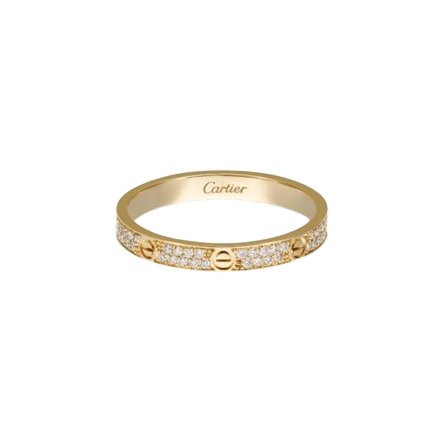 Claudia Diamanté Paved Ring SM (in gold, silver and rose gold) - Setara