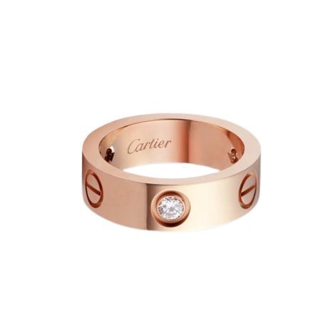 Claudia Half Diamanté Ring (in gold, silver and rose gold) - Setara