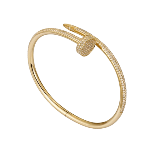 Clouie Gold Full Diamanté Bracelet - Setara