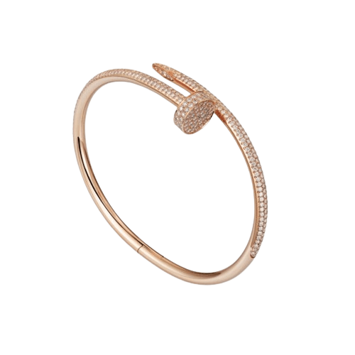 Clouie Rose Gold Full Diamanté Bracelet - Setara