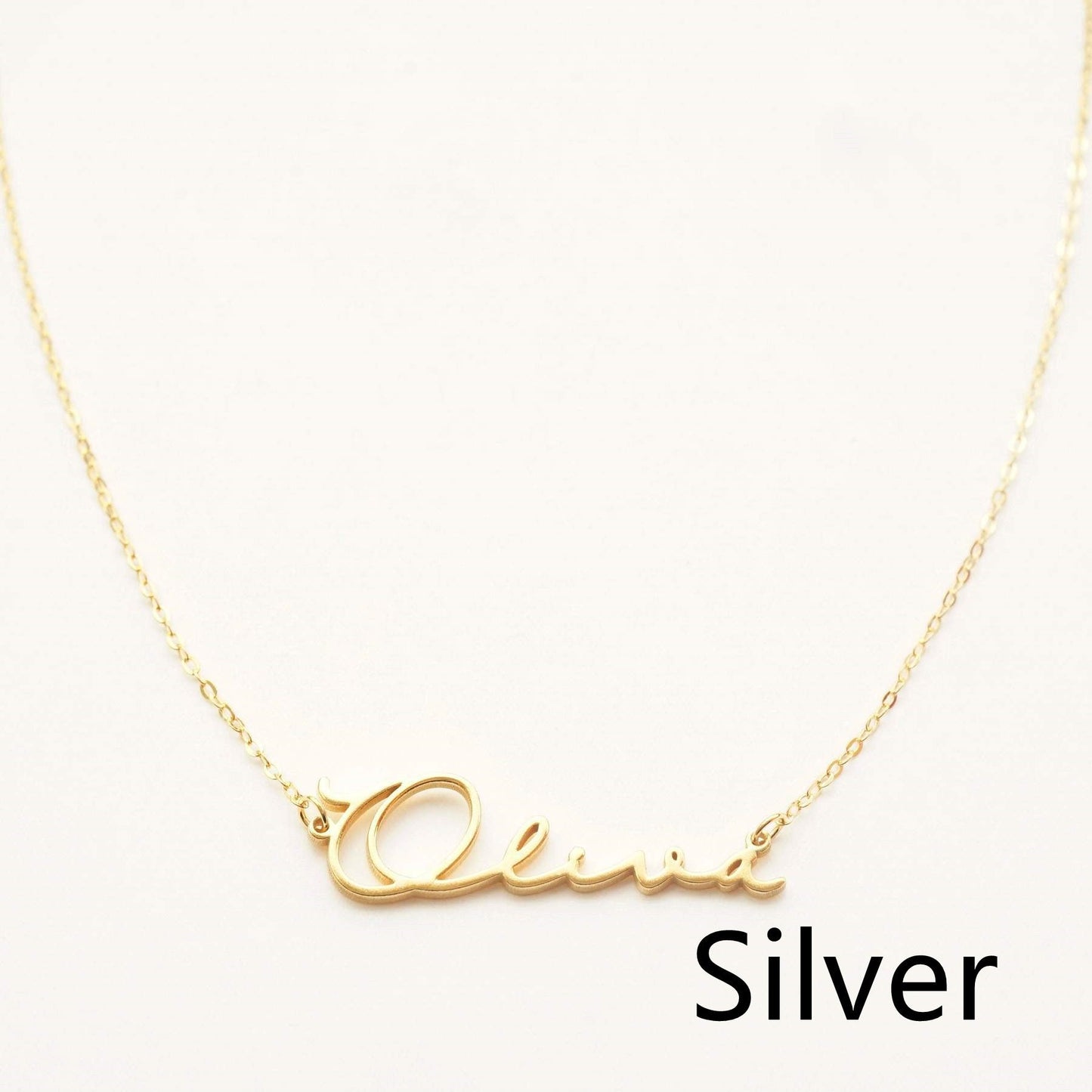 Custom Name Necklace (18k gold) - Setara