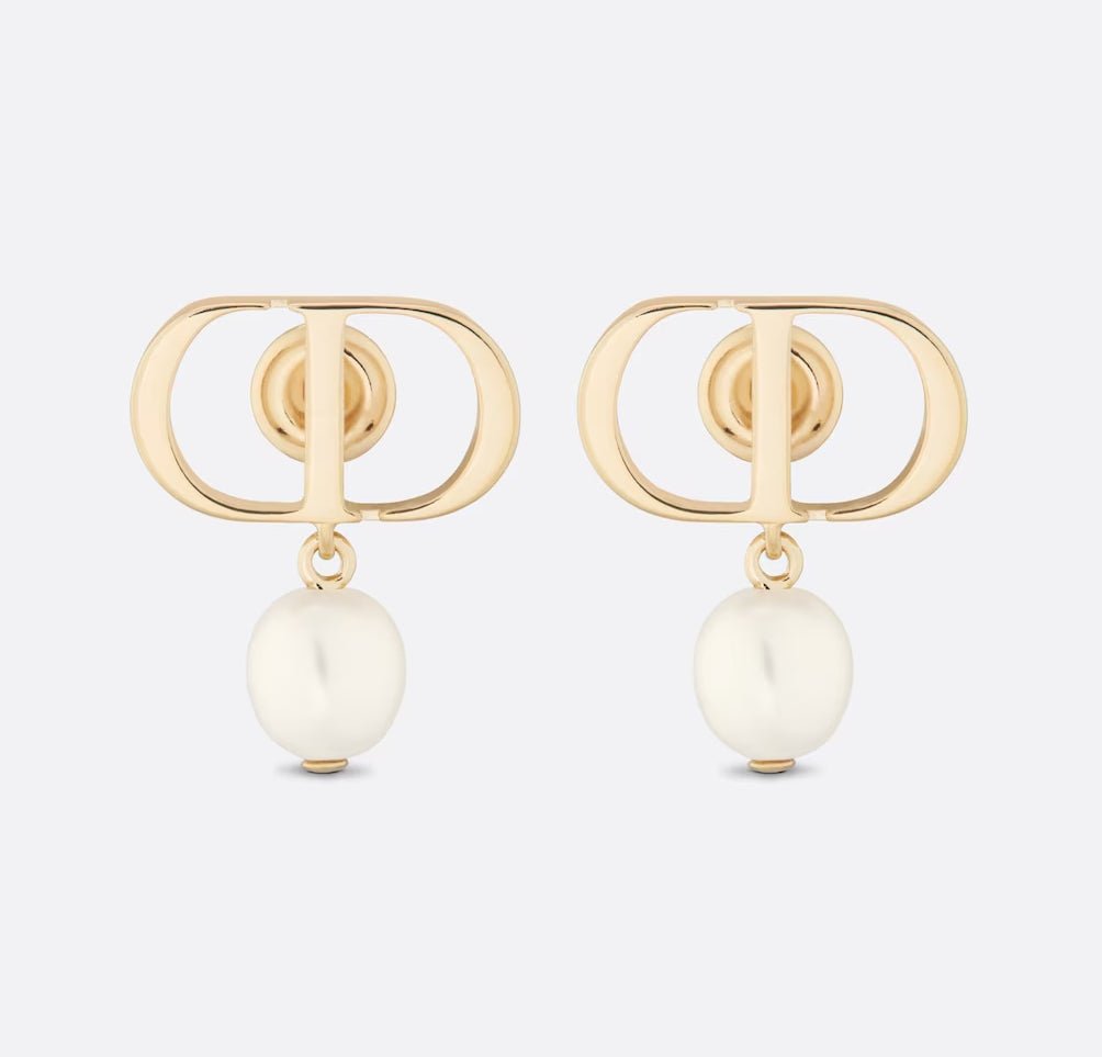 Delara Gold Pearl Earrings - Setara