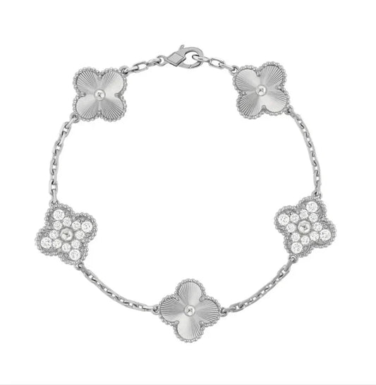 Silver Diamanté VC Bracelet - Setara